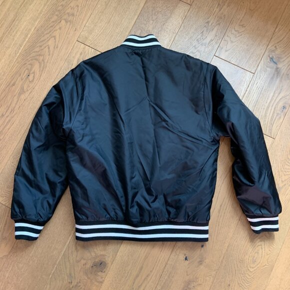 Aritzia TNA Stadium Bomber Jacket Black Size XS - Picture 5 of 13